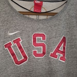 Nike USA Olympic Crop Sweatshirt